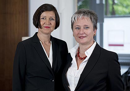 Annette Heindörfer und Gabriele Greiner-Zimmermann vertreten Sie in Sachen Arbeitsrecht